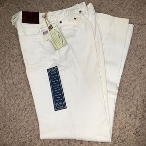 Polo Ralph Lauren Dungarees Classic 5-Pocket Jean  Men (White W 34 L 32)
